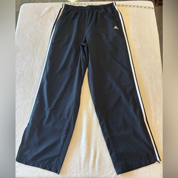adidas Other - Adidas Black Joggers with White Stripes